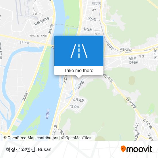 학장로63번길 map
