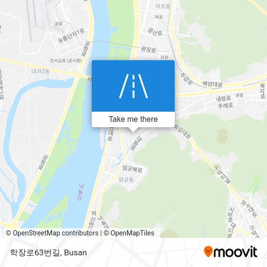 학장로63번길 map