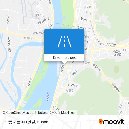 낙동대로901번길 map