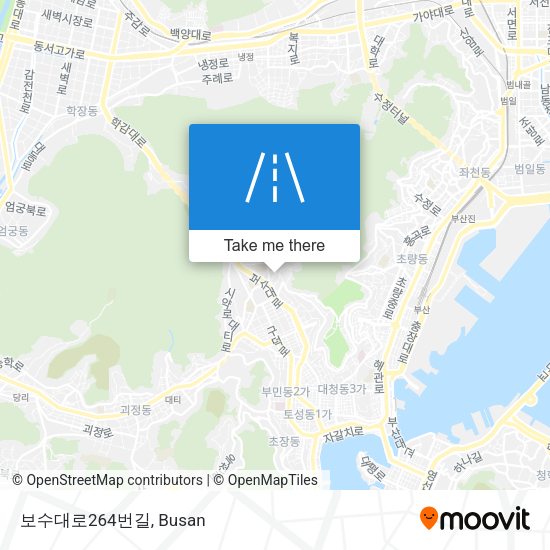 보수대로264번길 map