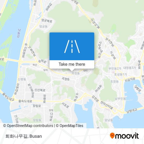 회화나무길 map