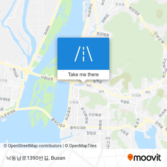 낙동남로1390번길 map