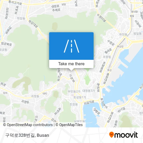 구덕로328번길 map