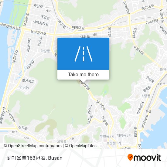꽃마을로163번길 map