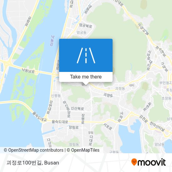 괴정로100번길 map