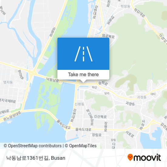 낙동남로1361번길 map