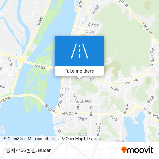 동매로66번길 map