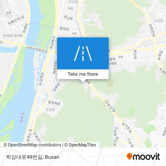 학감대로49번길 map