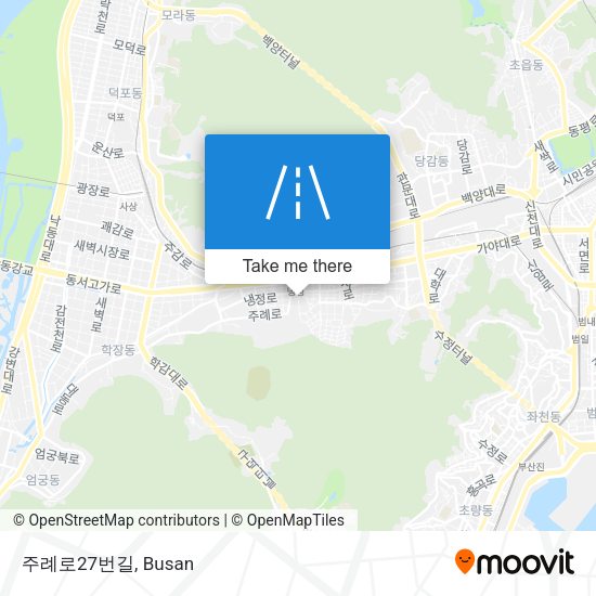 주례로27번길 map