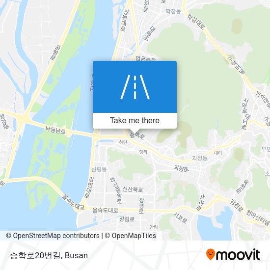 승학로20번길 map