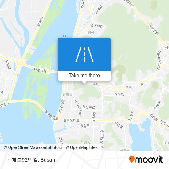 동매로92번길 map