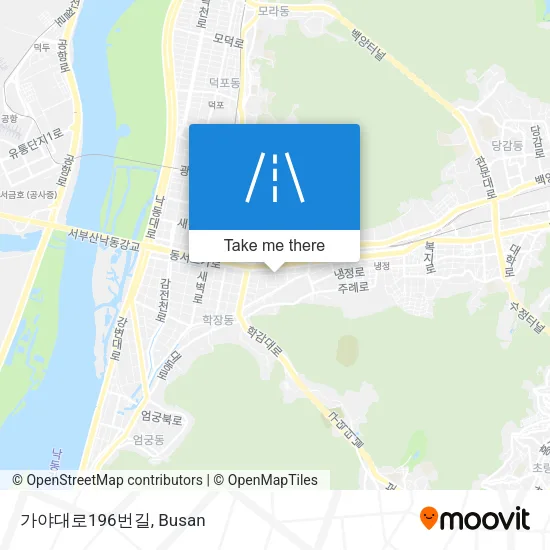 가야대로196번길 map