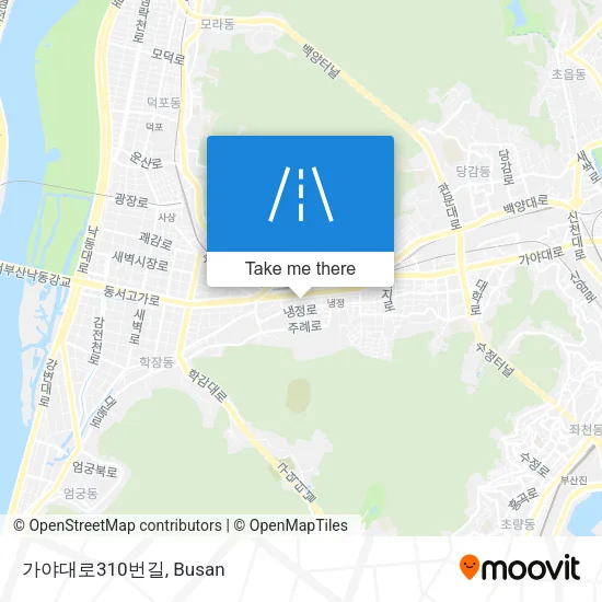 가야대로310번길 map