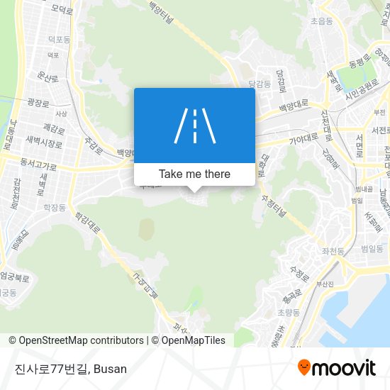 진사로77번길 map