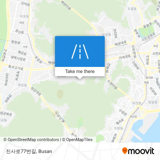 진사로77번길 map