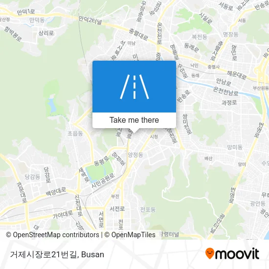 거제시장로21번길 map