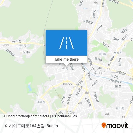 아시아드대로164번길 map