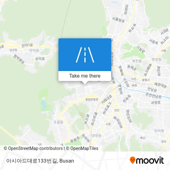 아시아드대로133번길 map