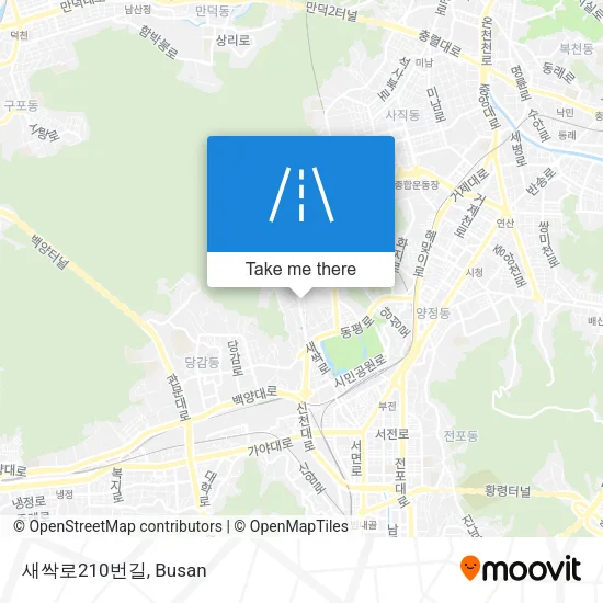 새싹로210번길 map