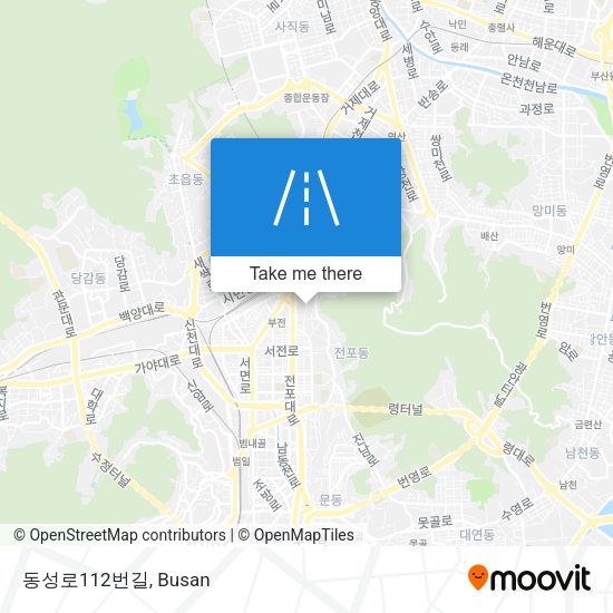 동성로112번길 map