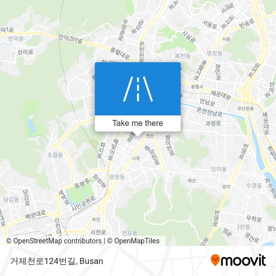 거제천로124번길 map