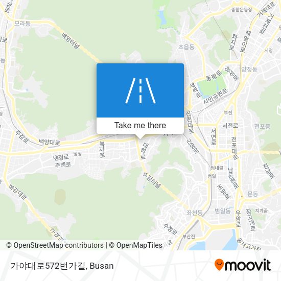가야대로572번가길 map