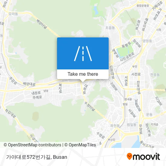 가야대로572번가길 map