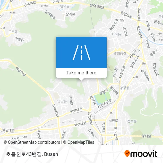 초읍천로43번길 map