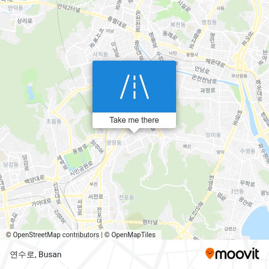연수로 map