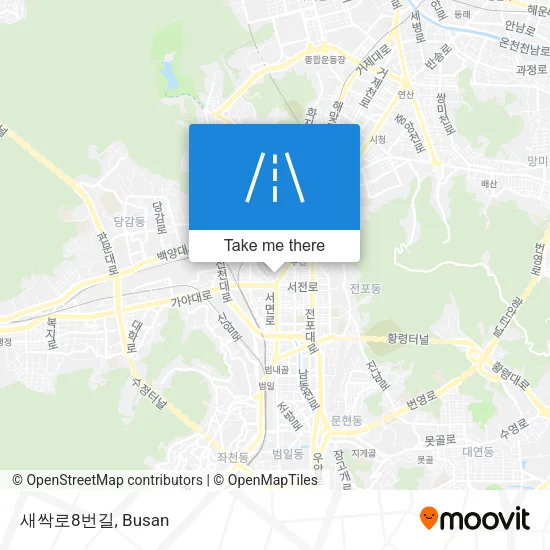 새싹로8번길 map