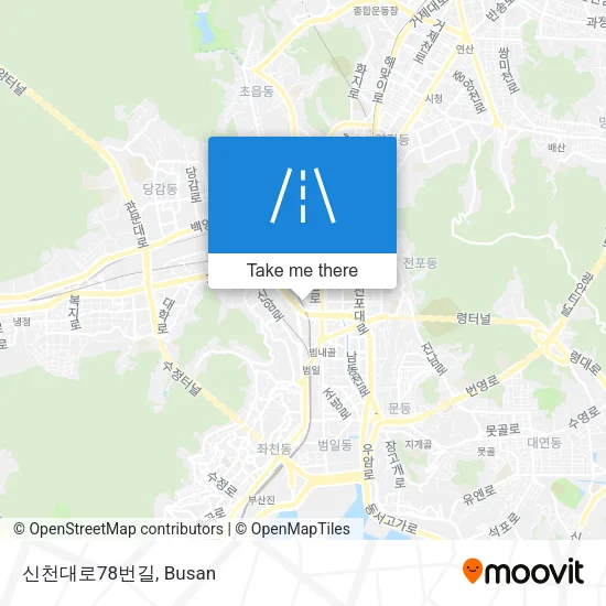 신천대로78번길 map