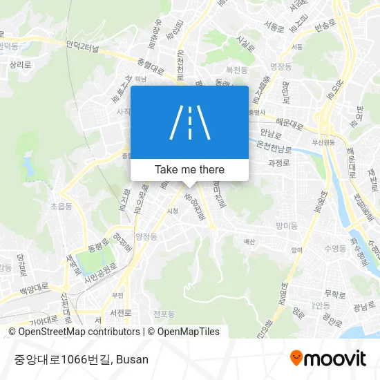 중앙대로1066번길 map
