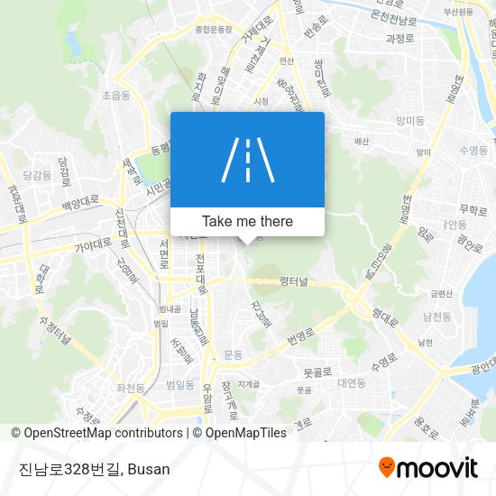 진남로328번길 map
