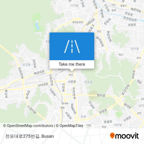 전포대로275번길 map