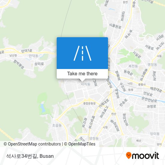 석사로34번길 map