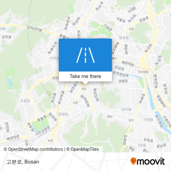 고분로 map