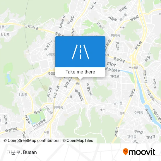 고분로 map