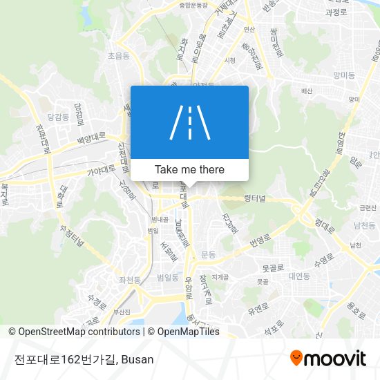전포대로162번가길 map
