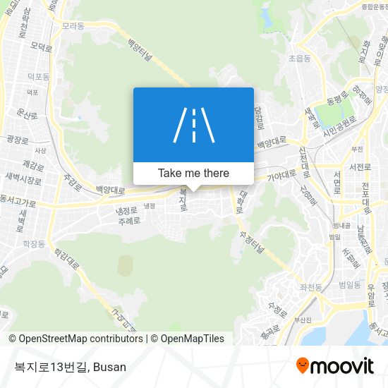 복지로13번길 map