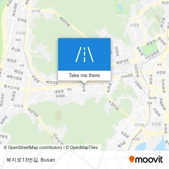 복지로13번길 map