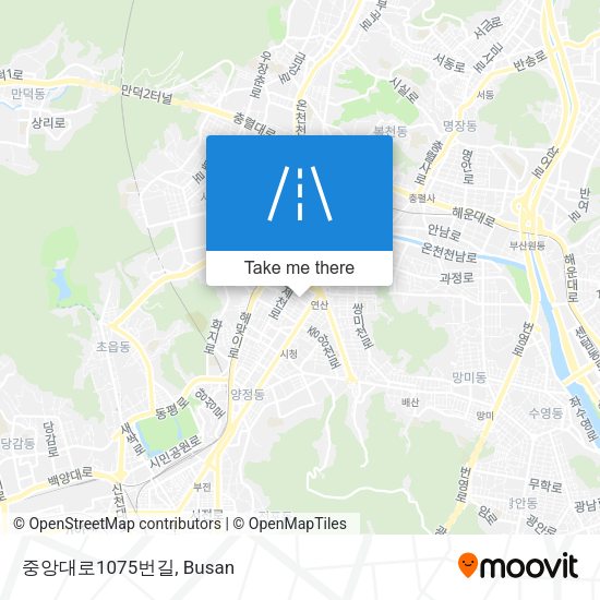 중앙대로1075번길 map