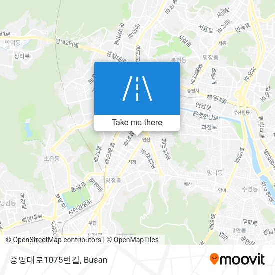 중앙대로1075번길 map