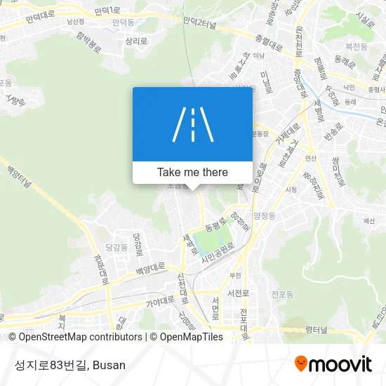 성지로83번길 map