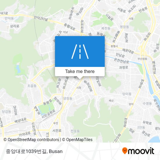 중앙대로1039번길 map