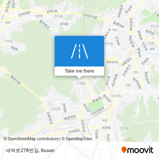 새싹로278번길 map