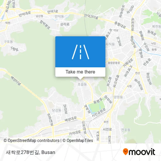 새싹로278번길 map