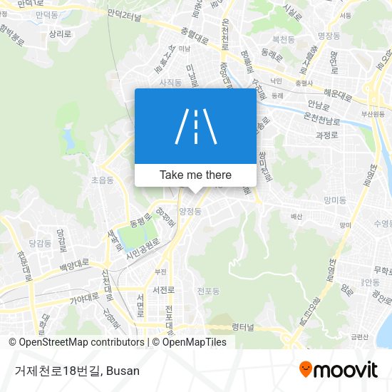 거제천로18번길 map