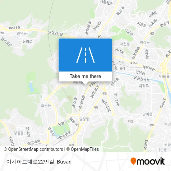 아시아드대로22번길 map