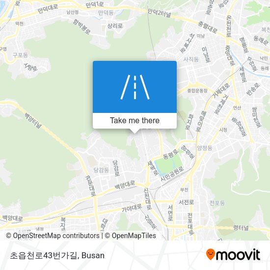 초읍천로43번가길 map