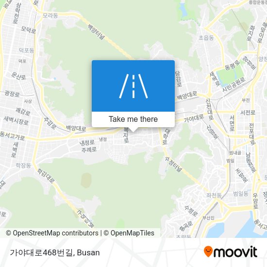 가야대로468번길 map